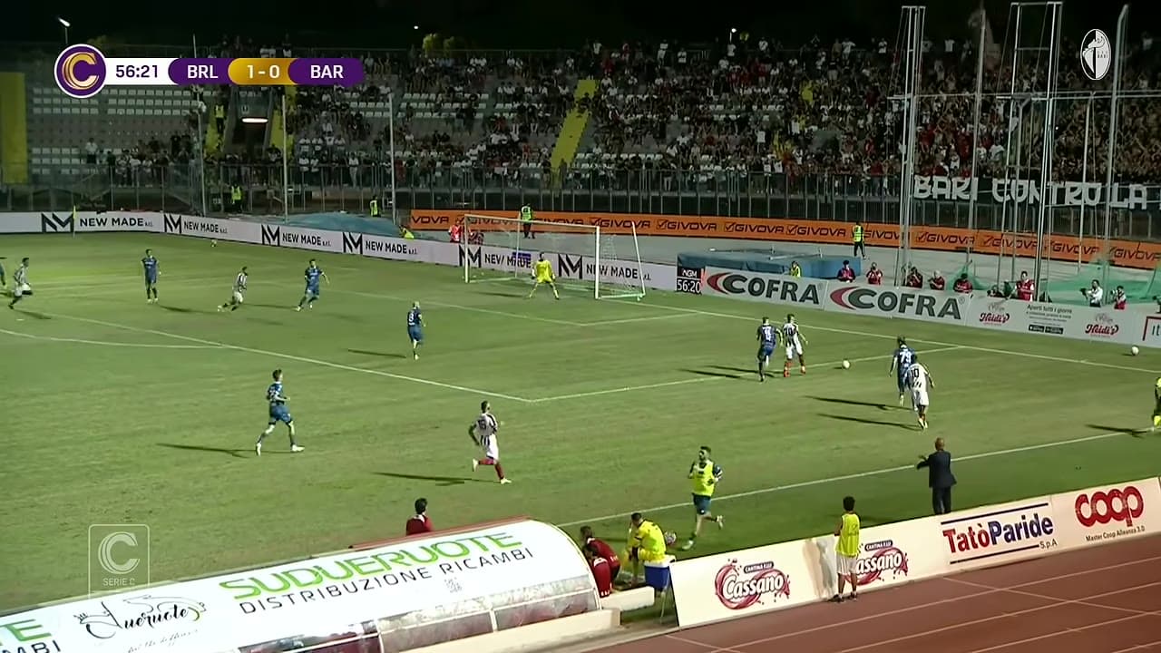 Barletta-Bari 3-0 | Gli Highlights della Partita